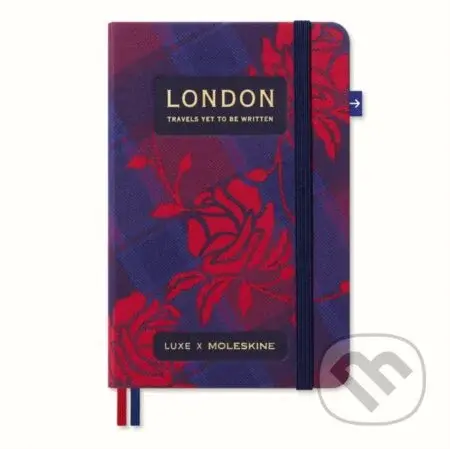 Moleskine - zápisník Luxe City London (limitovaná edícia, malý, pevná väzba, čistý / linajkovaný)