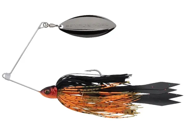 Savage gear třpytka spinnerbait da lil bush red craw - 11 cm 10 g