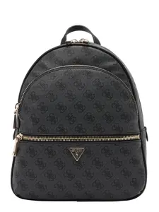 GUESS Batoh 'MANHATTAN II LARGE BACKPACK'  čadičová / čierna
