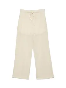 VERO MODA Nohavice 'VMCailey'  krémová