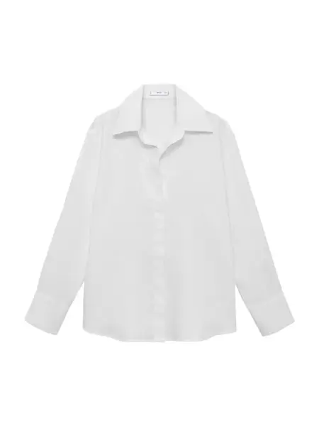 MANGO Blúzka 'SAMARI'  biela