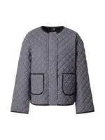 VERO MODA Prechodná bunda 'VMBIRTHE'  čierna / biela