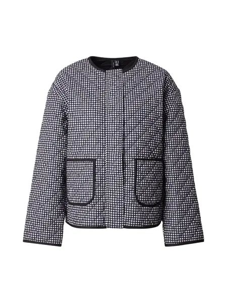 VERO MODA Prechodná bunda 'VMBIRTHE'  čierna / biela