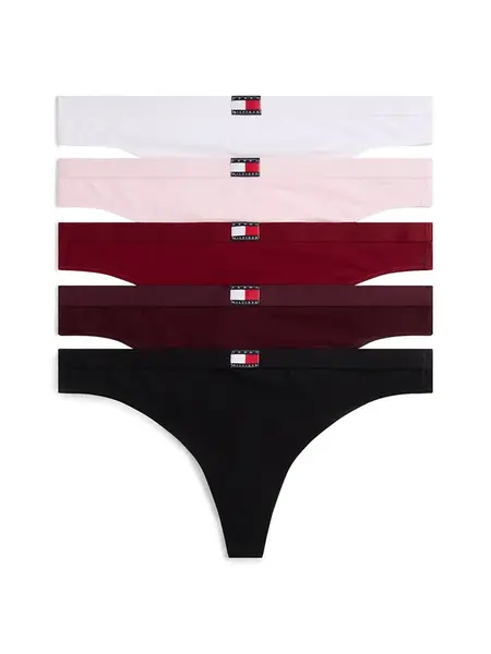 Tommy Hilfiger Underwear Tangá  svetloružová / červená / bordová / čierna / biela