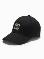Ombre Men's baseball cap with logo - black
