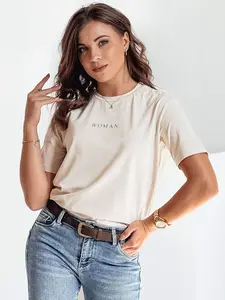 Dámské triko WOMAN béžové