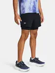 Under Armour Kraťasy UA LAUNCH 5'' 2-IN-1 SHORTS-BLK - Pánské