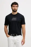 Bavlněné tričko Armani Exchange pánské, tmavomodrá barva, XM001912 AF10362