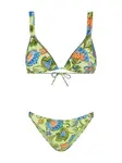 Shiwi Bikiny  svetlomodrá / zelená / oranžová