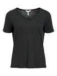 OBJECT Tričko 'THEA'  čierna