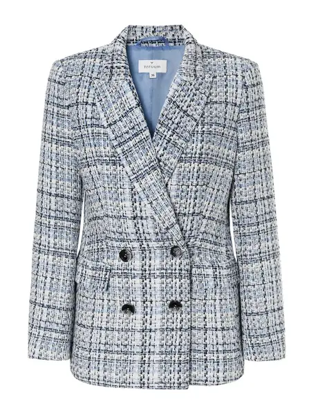 TATUUM Blejzer 'Adamo'  svetlomodrá / čierna / biela
