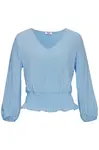 BUFFALO Blúzka  svetlomodrá