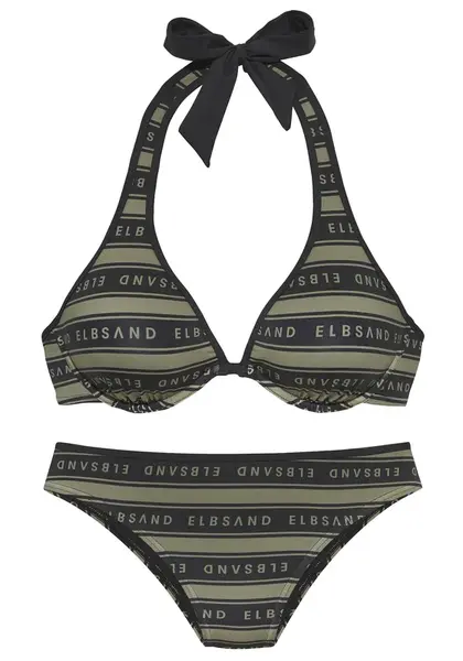Elbsand Bikiny  olivová / čierna