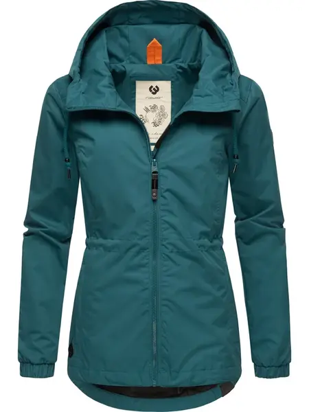 Ragwear Outdoorová bunda 'Danka'  modrozelená