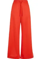 Urban Classics Nohavice  oranžovo červená / biela