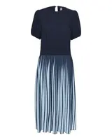 CULTURE Šaty 'CU Carly'  námornícka modrá / svetlomodrá