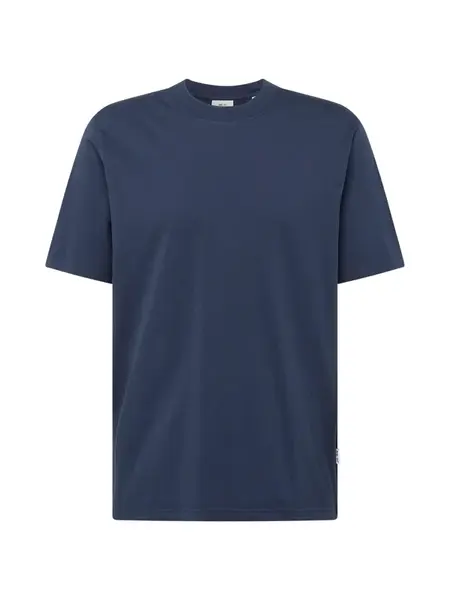 NN07 Tričko 'Adam'  tmavomodrá / šedobiela