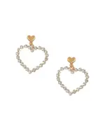 SOHI Náušnice 'Edyta'  zlatá / strieborná