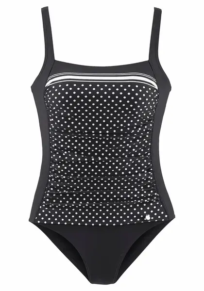 LASCANA Formujúce plavky  čierna / biela