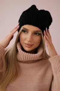 marka niezdefiniowana Dámská čepice Ingrid K371 černá