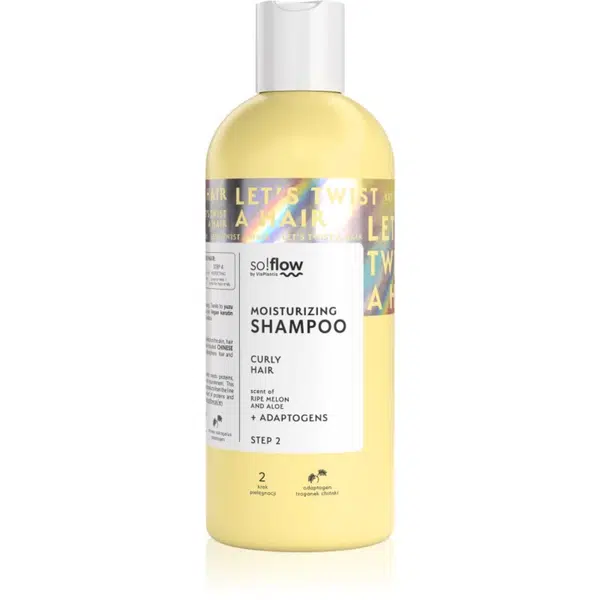 so!flow Curly Hair Nourishing Shampoo výživný šampon pro kudrnaté vlasy 400 ml