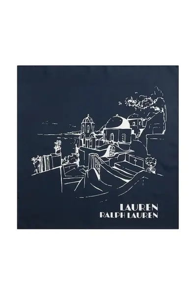 Hedvábný šátek Lauren Ralph Lauren