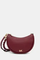 Kožená kabelka MICHAEL Michael Kors KYLA vínová barva, 32T5G8QU1L