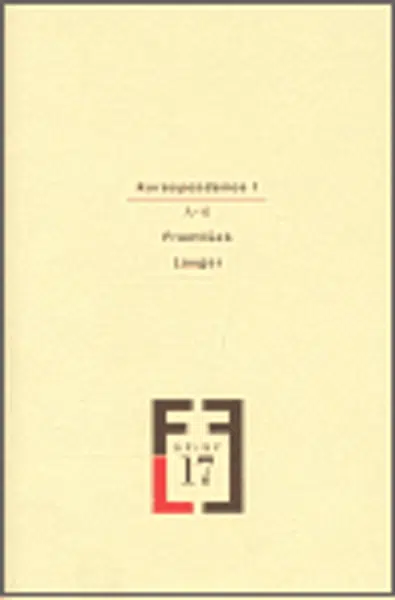 Korespondence I. A-K - František Langer