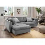 Livetastic ROHOVÁ SEDAČKA, textil, antracitová