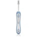 Chicco Toothbrush 6-36m zubní kartáček pro děti Indigo 1 ks