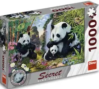 Puzzle Skryté pandy 1000 dílků secret collection