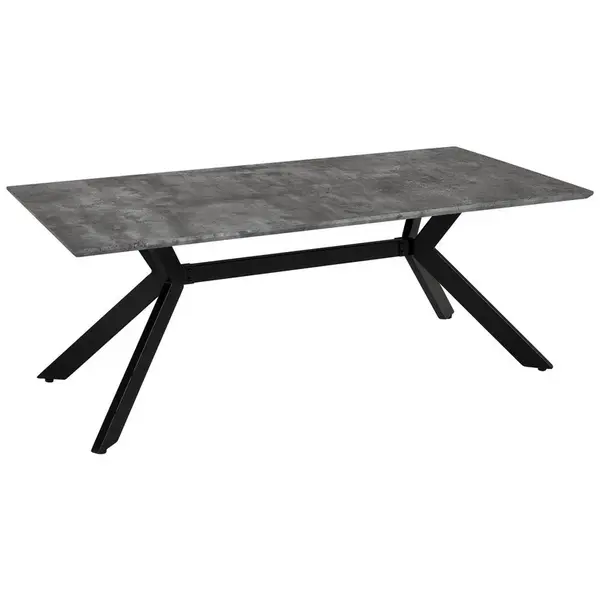 Livetastic KONFERENČNÍ STOLEK, světle šedá, kov, kompozitní dřevo, 120/45/60 cm