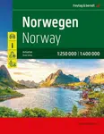 Norsko 1:250 000 – 1:400 000 / autoatlas