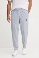 Tréninkové kalhoty adidas Performance Train Essentials pánské, šedá barva, JW2506