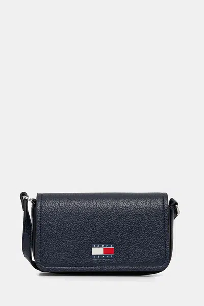 Kabelka Tommy Jeans tmavomodrá barva, AW0AW17553