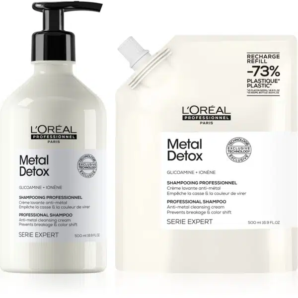 L’Oréal Professionnel Serie Expert Metal Detox výhodné balení pro poškozené vlasy