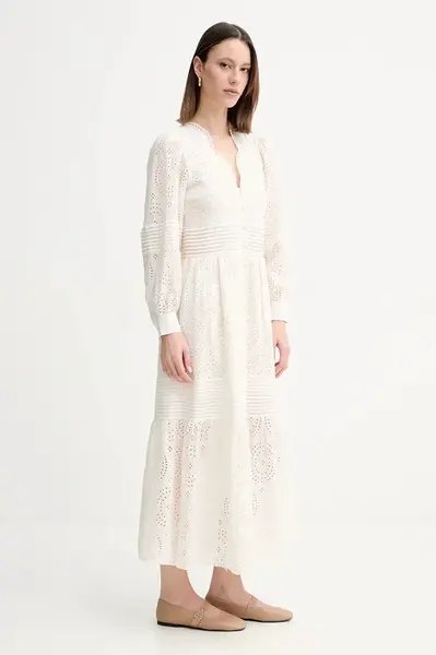 Bavlněné šaty BOSS Orange