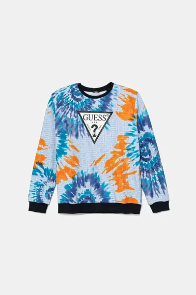 Dětská bavlněná mikina Guess