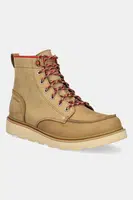 Nubukové boty Sorel SLABTOWN 62 MOC TOE WP G béžová barva, 2125981263