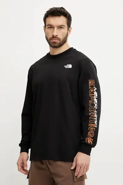 Bavlněné tričko s dlouhým rukávem The North Face TNF X NSE
