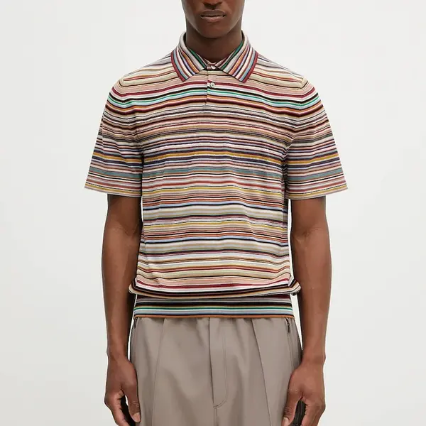 Bavlněné polo tričko Paul Smith