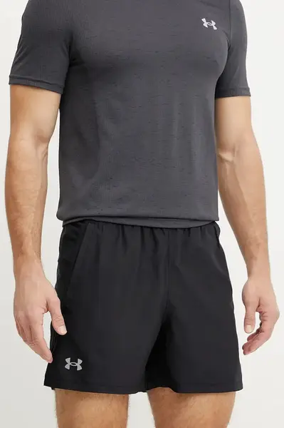 Běžecké šortky Under Armour Launch černá barva, 1382617