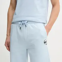 Kraťasy Karl Lagerfeld pánské, modrá barva, 552900.705014