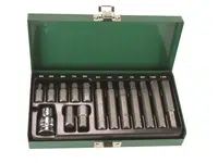 Sada bitů Imbus, H4 - H12, délky 30 a 75 mm, 15 kusů - JONNESWAY S29H4115S