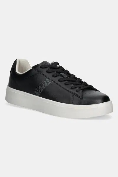 Kožené sneakers boty Napapijri ONYX černá barva, NP0A4IQK.041