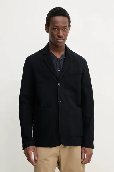 Sako s příměsí lnu BARENA VENEZIA Camicia Mola