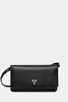 Kožené psaníčko Guess MIRIAM černá barva, PW7513 P5226