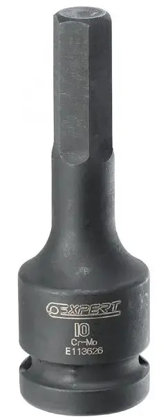 Hlavice 1/2" zástrčná šestihranná, úderová, 5mm - Tona Expert (E113623T) Velikost: 6 mm