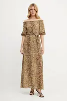 Šaty Liu Jo zelená barva, maxi, WA5329.T6867