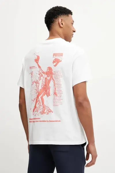 Bavlněné tričko Puma The First Buckets